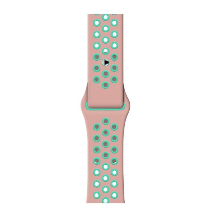 nike-sport-band-apple-watch-rose-green3.jpg Apple Watch Nike Band 42/44/45mm Pink/Green - Image 3