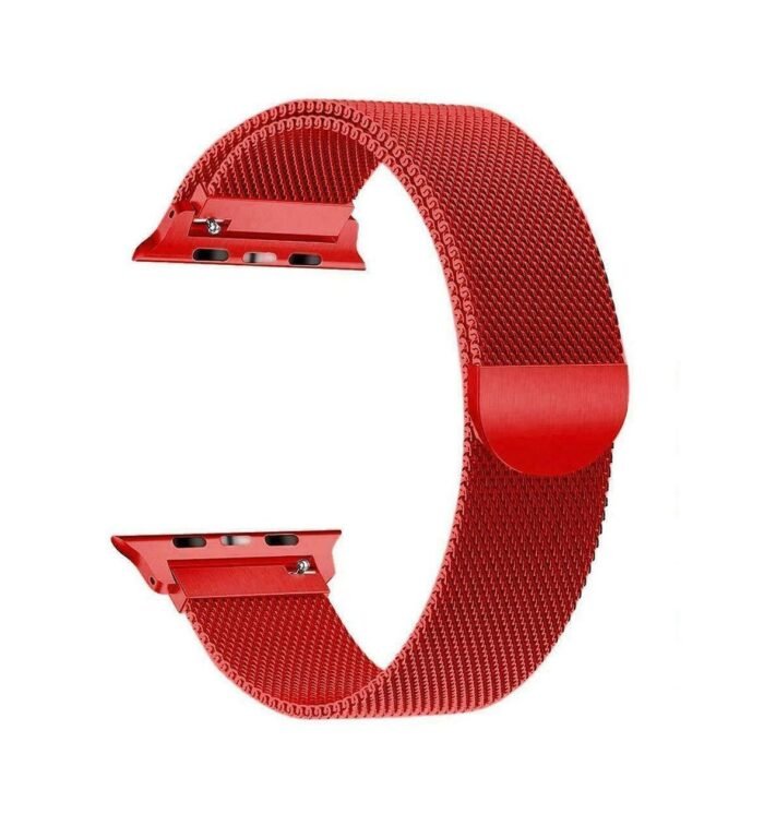 Apple Milanese Loop 42/44/45mm Red - Image 3
