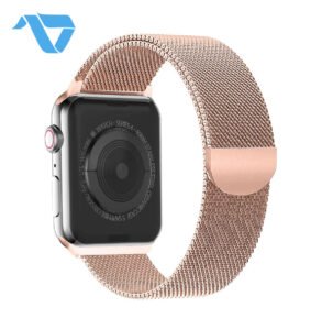 Apple Milanese Loop 42/44/45mm Rose Gold - Image 2