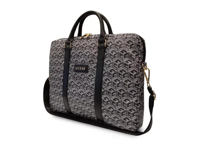 Guess Laptop Bag for 16'' laptop G Cube, Black - Image 3