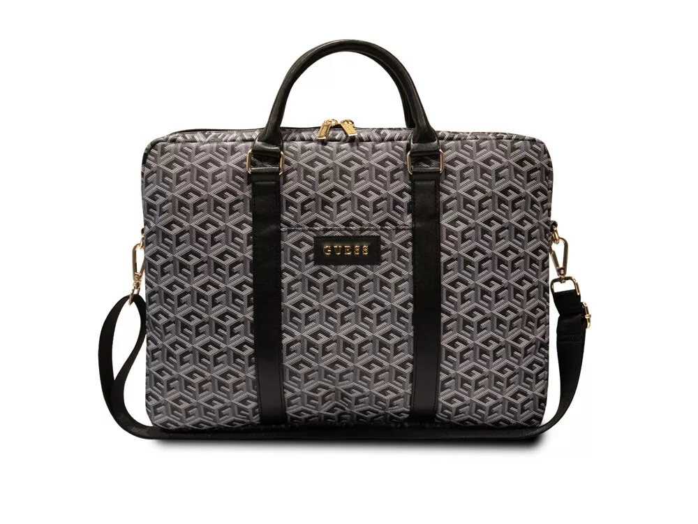 s-l1600-2.webp Guess Laptop Bag for 16'' laptop G Cube, Black - Image 1