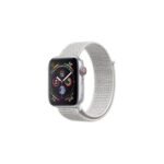Apple Watch Band Woven Nylon Loop Seashell 42/44/45mm