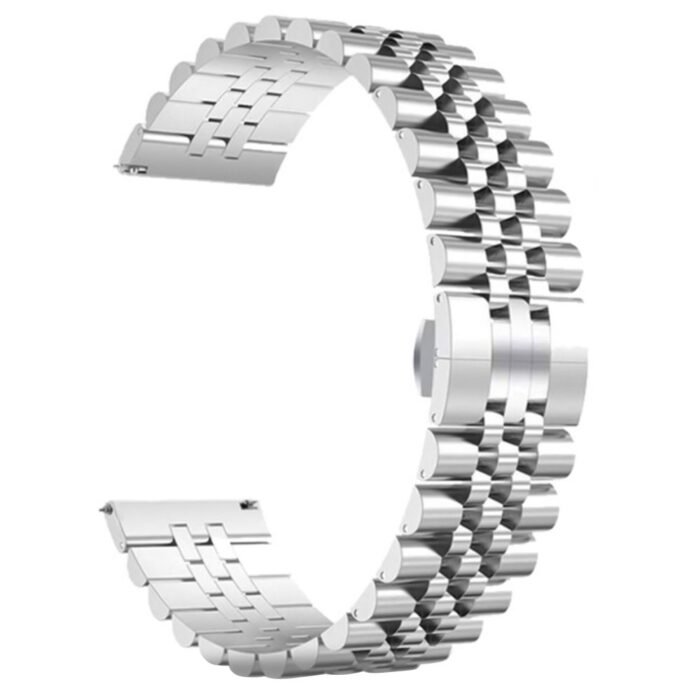 silver-3-2.jpg Metal Band Strap President Jubilee Band 22MM Sliver - Image 2