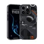Benks Magnetic Mecha Series Case for Iphone 16 Pro Max black
