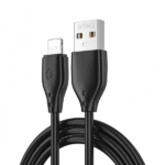 WIWU Wi-C001 Pioneer USB A To Lighting Cable 2.4A 1M Black