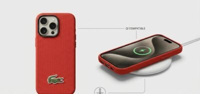 Lacoste-Red-Woven-Logo-Case-iPhone-14-15-Pro-Max-Live-Stores-Retail
