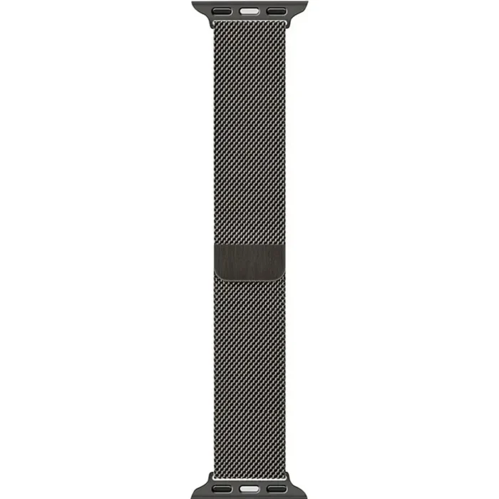 WIWU Minalo Stainless Steel For iWatch Band 42-44MM Black - Image 2