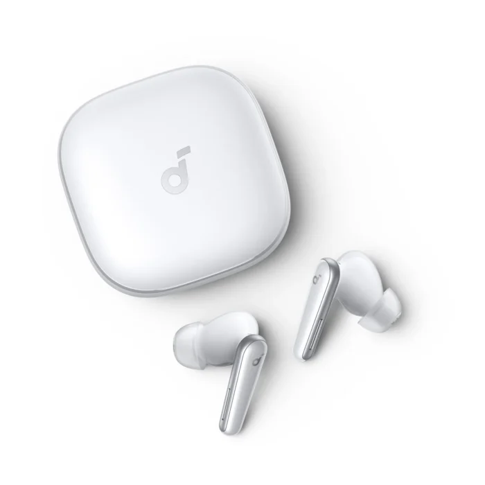 Anker Soundcore Liberty 5 Noise Cancelling Earbuds - White (Etisal) - Image 2