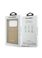 Karl Lagerfeld iPhone 17 Pro Max PU case brown - Image 7