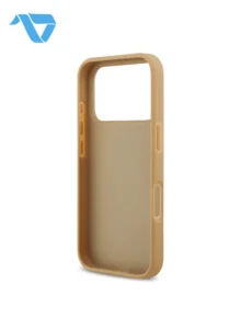 Karl Lagerfeld PU Grained Case with Card Holder For iPhone 17 Pro Max Brown - Image 5