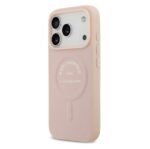 Karl Lagerfeld MagSafe PU Case with RSG Logo Buttons For iPhone 17 Pro Max Pink - Image 2