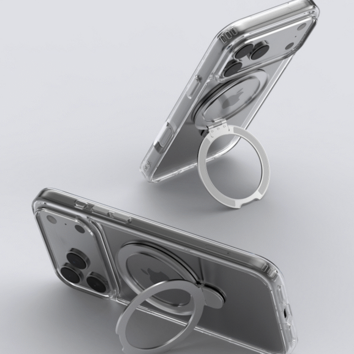 DEVIA iPhone17 Pro Max Clean Series Magnetic Shockproof Stand Case - Image 4