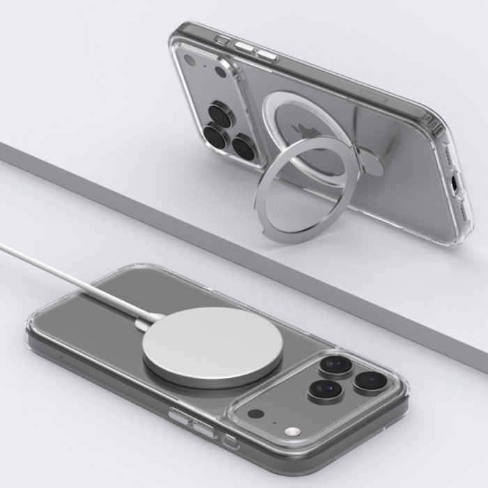 DEVIA iPhone17 Pro Max Clean Series Magnetic Shockproof Stand Case - Image 5