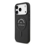 Karl Lagerfeld MagSafe PU Case with RSG Logo Buttons For iPhone 17 Pro Max Black - Image 2