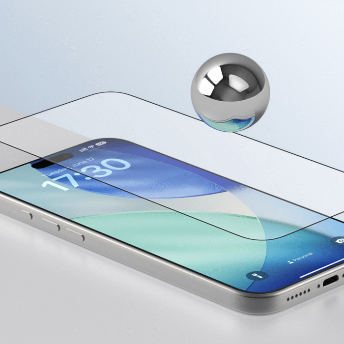 DEVIA iPhone17 Air Star Series Full Screen HD Tempered Glass - Image 3