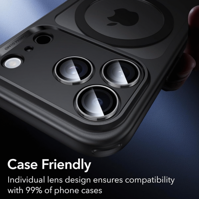 DEVIA CAMERA PROTECTOR IPHONE 17 PRO / PRO MAX TRANSPARENT - Image 6