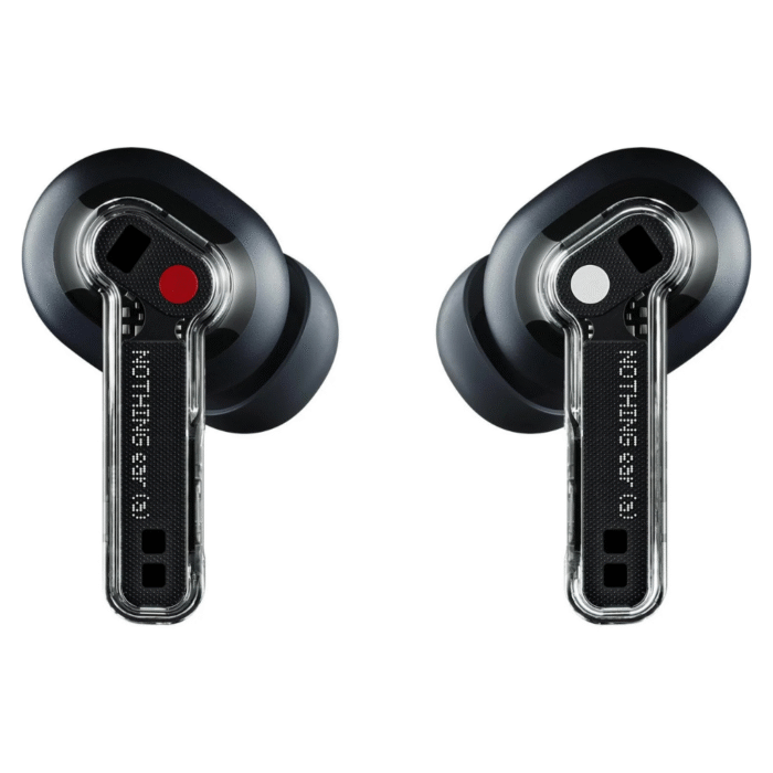 Nothing Ear (a), True Wireless Earphones, ChatGPT Integrated, Dynamic Bass Boost, Hi-Res With Hybrid ANC Noise Cancellation Upto 45dB Black - Image 2