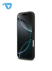 Karl Lagerfeld PU Grained Case with Card Holder For iPhone 17 Pro Max Black - Image 6