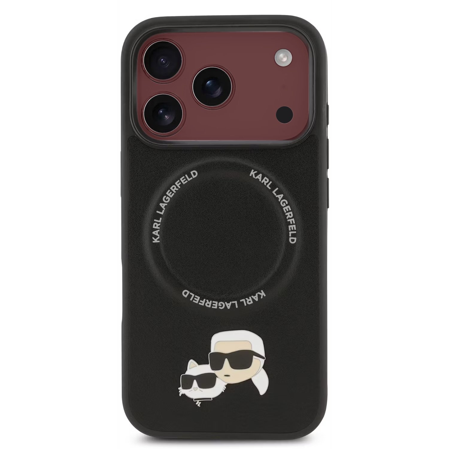 karl-lagerfeld-pu-leather-case-with-karl-choupette-head-pins-for-iphone-18-pro-max-black-on-burgundy-iphone-v9 karl lagerfeld pu leather case with karl choupette head pins for iphone 18 pro max black on burgundy iPhone