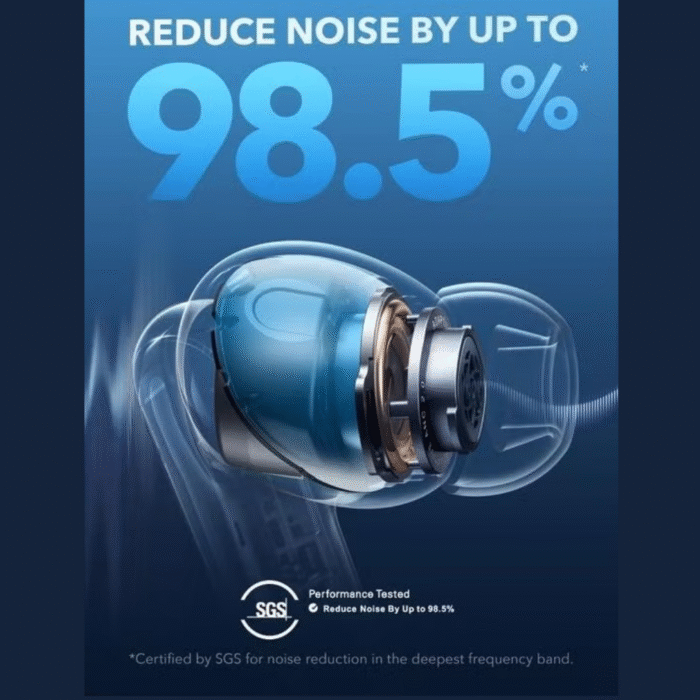 Liberty 4 NC | True-Wireless Noise Cancelling Earbuds Blue - Image 5