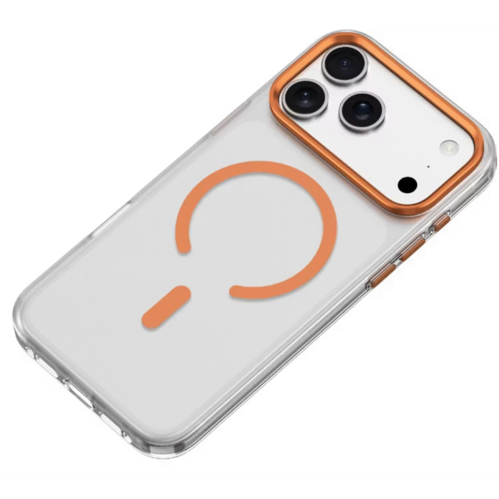 Green Lion Matte MagSafe Orange Case For iPhone 17 Pro Max - Image 2