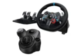 G29 Driving Force Racing Wheel and Floor Pedals With Driving Force Shifter for PS5/PS4/Xbox/PC - Black (2Years Warranty)