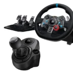 G29 Driving Force Racing Wheel and Floor Pedals for With Driving Force Shifter PS5, PS4,PS3 And PC - Black