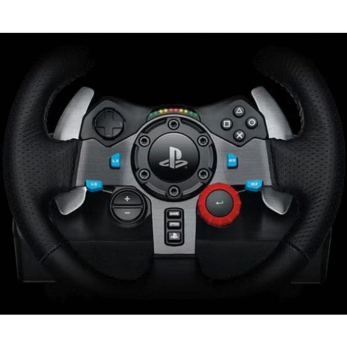 G29 Driving Force Racing Wheel and Floor Pedals for PS5, PS4,PS3 And PC - Black - Image 9