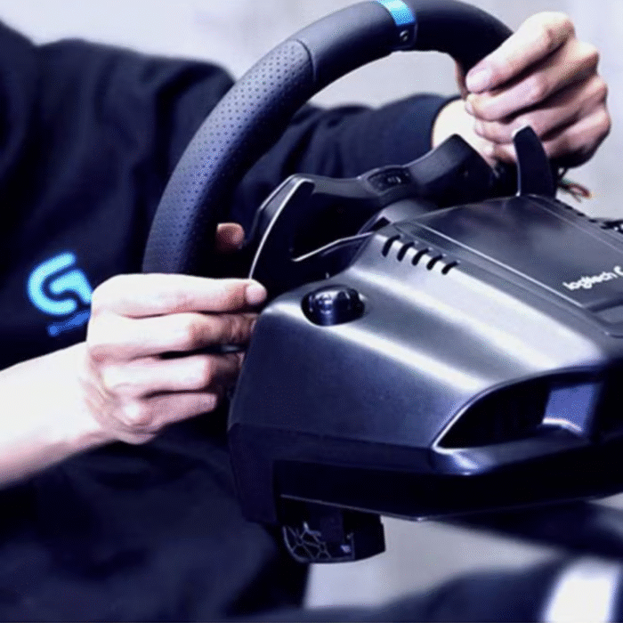 G29 Driving Force Racing Wheel and Floor Pedals for PS5, PS4,PS3 And PC - Black - Image 11