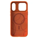 Kajsa Svelte Collection - Real Carbon Fibre Back Case for iPhone 17 pro max (MagSafe Compatible) Orange Plus - Image 5