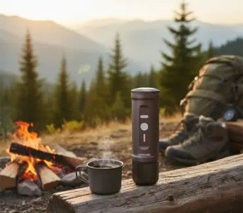 Lepresso Portable 2-in-1 Espresso Maker Brown