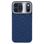 Kajsa Briquette Collection - Rhombus Back Case for iPhone 17 Pro Max Blue