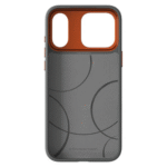 Kajsa Briquette Collection - Rhombus Back Case for iPhone 17 Pro Max Mix Orange - Image 2