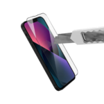 Mocoll Full Cover Tempered Glass Screen Protector With Dust Filter for iPhone 13 Pro Max/14 Max - Clear - Image 4