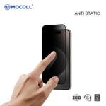 Mocoll Full Cover Tempered Glass Screen Protector For iPhone 16 Pro Max - Privacy