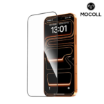 Mocoll Full Cover Tempered Glass Screen Protector With Dust Filter for iPhone 17 Pro Max/16 Pro Max - Clear - Image 2