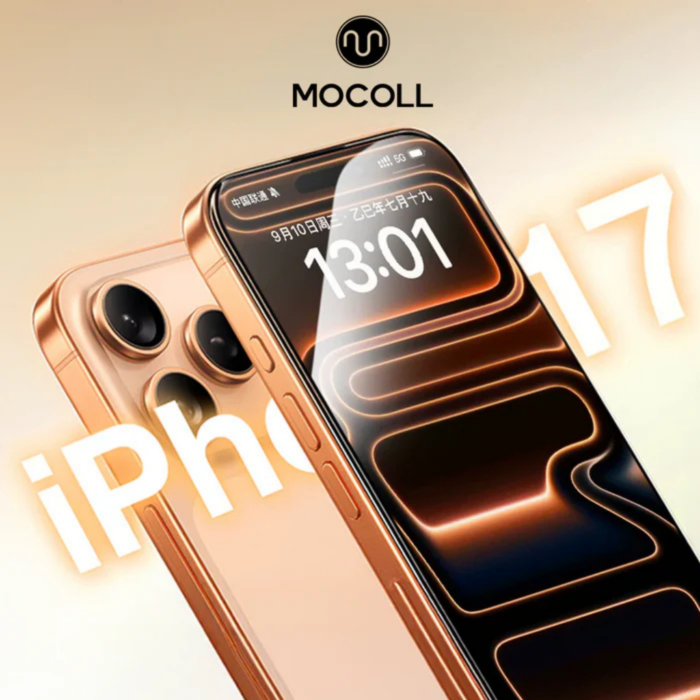 Mocoll Full Cover Tempered Glass Screen Protector With Dust Filter for iPhone 17 Pro Max/16 Pro Max - Clear - Image 4