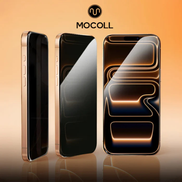 Mocoll Full Cover Tempered Glass Screen Protector For iPhone 17 Pro - Privacy - Image 4