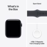 Apple Watch Series 11 GPS 46mm Jet Black Aluminium Case With Black Sport Band - Image 4