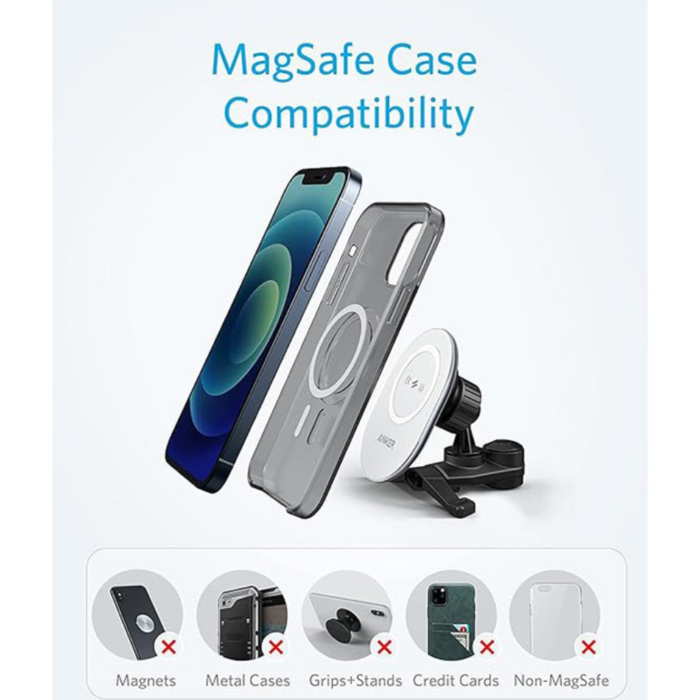 Anker A2931 PowerWave Magnetic Car Charging Mount (Etisal) - Image 7