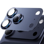 Green ECO Ultra Clear Camera Lens Protector for iPhone 17 Pro Max - Deep Blue