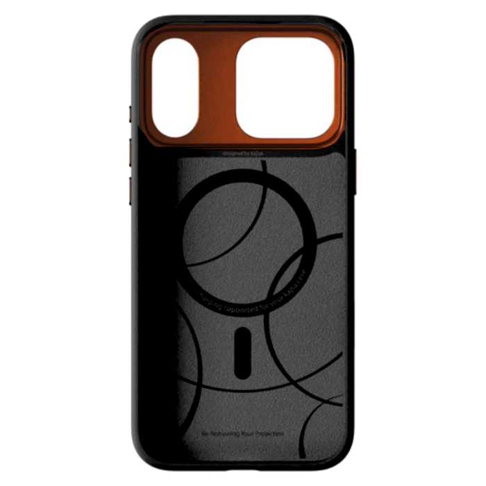 Kajsa Splendid Series Collection - Circle Back Case for iPhone 17 Pro Max (MagSafe Compatible) Black - Image 2