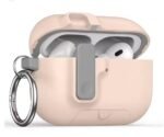 Airpods Pro 3  Protective MagSafe Compaitble Case with Auto Open Lock for Apple AirPods Pro 3 - Pink