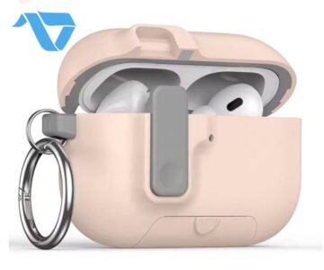 Airpods Pro 3 Protective MagSafe Compaitble Case with Auto Open Lock for Apple AirPods Pro 3 - Pink