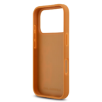 Karl Lagerfeld PU Leather Case with Karl Script Logo Buttons for iPhone 17 Pro Max Brown - Image 4