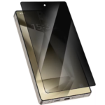 Levelo 2.5D Silk Print High Silicon Aluminum Glass AR Screen Protector for S25 Ultra - Privacy