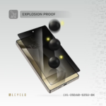 Levelo 2.5D Silk Print High Silicon Aluminum Glass AR Screen Protector for S25 Ultra - Privacy - Image 4