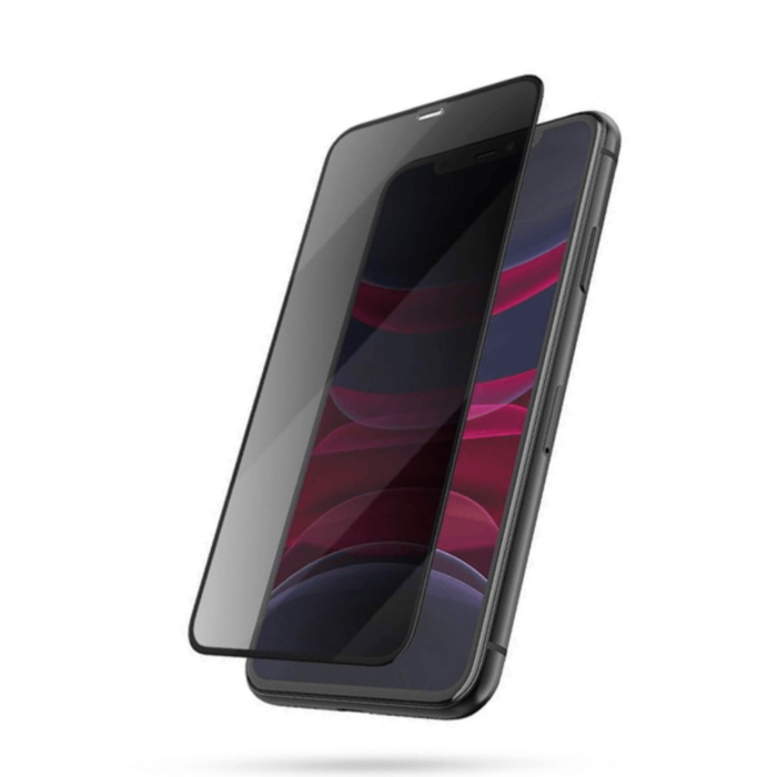 Mocoll Full Cover Tempered Glass Screen Protector With Dust Filter for iPhone 13 Pro Max/14 Max - Privacy - Image 2