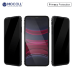 Mocoll Full Cover Tempered Glass Screen Protector With Dust Filter for iPhone 13 Pro Max/14 Max - Privacy
