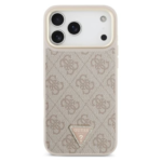 Guess MagSafe Case 4G Triangle Logo with Big Strap for iPhone 17 Pro Max - Pink - Image 2